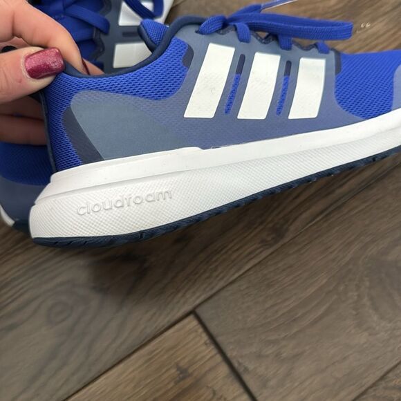 Adidas fortarun blue size 5.5 youth great condition - Picture 6 of 6